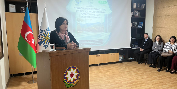 Qax rayonunda ilk dəfə pedaqoji fəaliyyətə başlayan ümumtəhsil məktəblərinin gənc müəllimləri üçün “Sağlam gənclik, güclü məfkurə və təhsil” mövzusunda dəyirmi masa təşkil olunub.